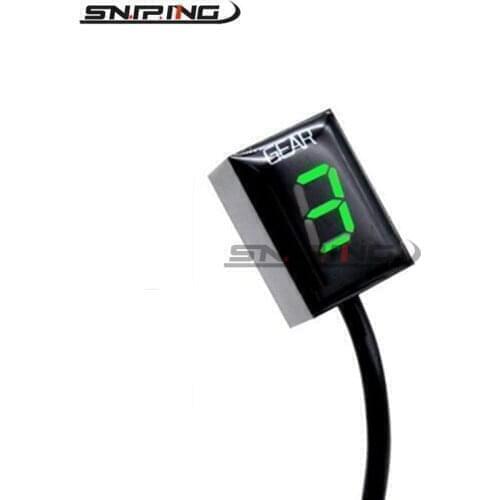 Motorcycle LCD Electronics 6 Speed 1-6 Level Gear Indicator Digital Gear Meter For Touring CVO FLH FLHRSE FLHXSE 2011