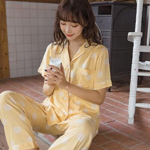 Freshing Summer Women's Cotton Pajamas