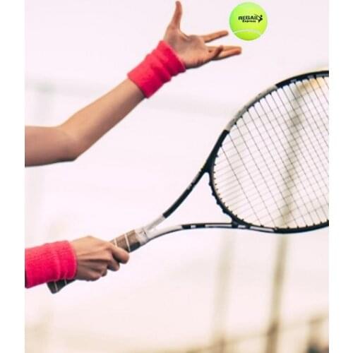 Wear-resistant Training Tennis Practice Tennis Pressure Dog Toy Ball Practice Pet Play Rubber 12 Packs