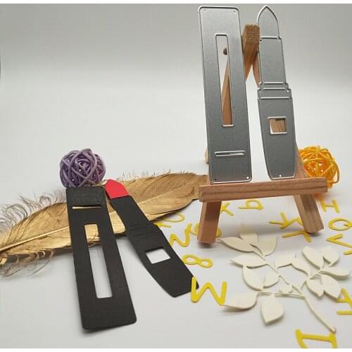 Woman Lipstick new Metal Cutting Dies for decoration card DIY Scrapbooking Embossing stencil Paper Craft Album template Dies