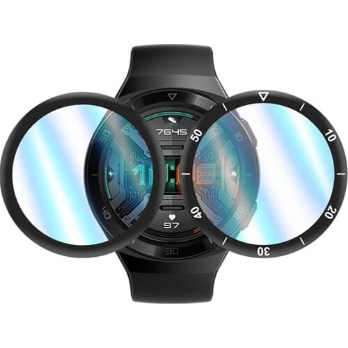 Gt 2e watch Film for huawei watch gt 2e Screen Protector 3D Curved Edge Full Coverage Soft Protective Film for huawei gt 2 e