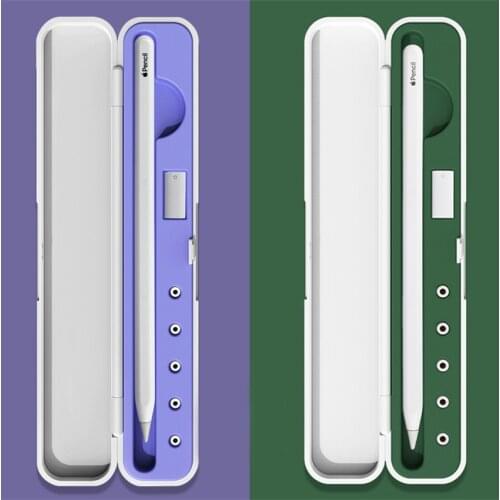 Portable Apple Pencil Storage Case for Apple Pencil 1/2nd Gen Pencil Storage Box Apple Pencil Accessories Simple Portable Case