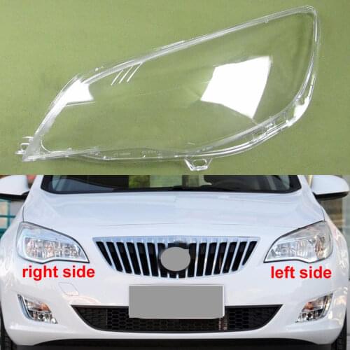 Transparent Lampshade Lamp Shade Cover Glass Front Headlight Shell For Buick Excelle XT Hatchback 2009 2010 2011 2012 2013 2014