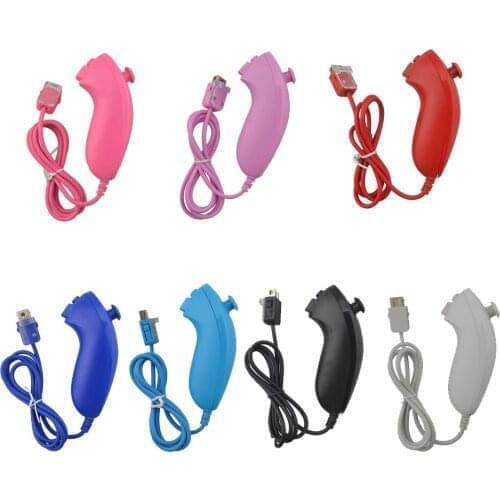 50 pcs a lot 6 Colors Remote Controller 1 Pack For W-i-i No Motion Plus