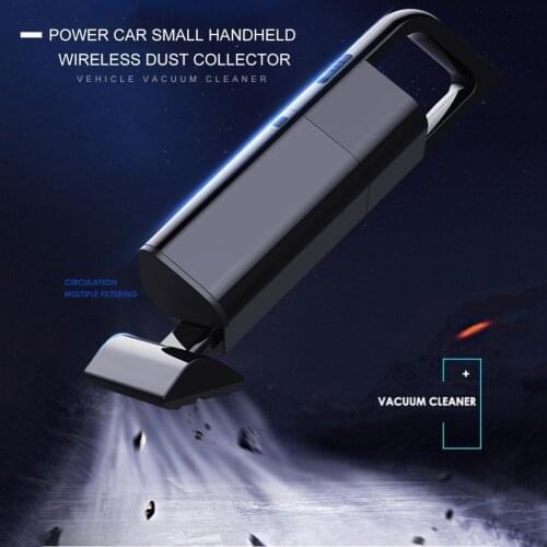 120W 12V Portable Car Interior Vacuum Cleaner Handheld Auto Vaccum 4000Pa Strong Suction For Home Cleaning Mini Vacuum Cleaner