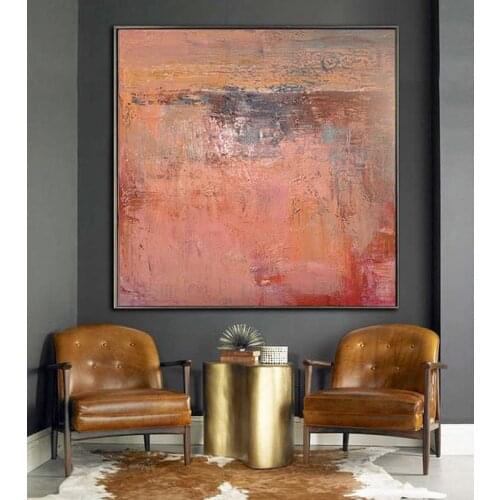 Hand Painted Modern Large Abstract Art Home Decor Hang Picture Handmade Oil Painting On Canvas Contemporary Wall Artwork Paints