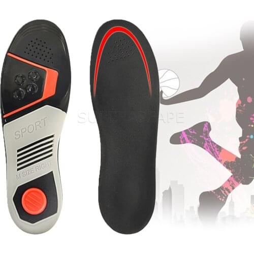 Running Sport Insoles Orthopedic Insoles Shock Absorbant Pads Sole Pad for Shoes insert Foot Care for Plantar Fasciitis