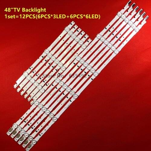 LED strip for UN485500AF TV 2014SVS48F 3228 D4GE-480DCA-R2 D4GE-480DCB-R2 D4GE-480DCA-R3 D4GE-480DCB-R3 BN96-38892A BN96-38891A