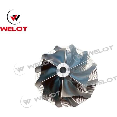 Turbo Kit Turbocharger Parts MFS Billet Turbo Compressor Wheel Milling for 54409700002 54409710002 54409700007 54409710007