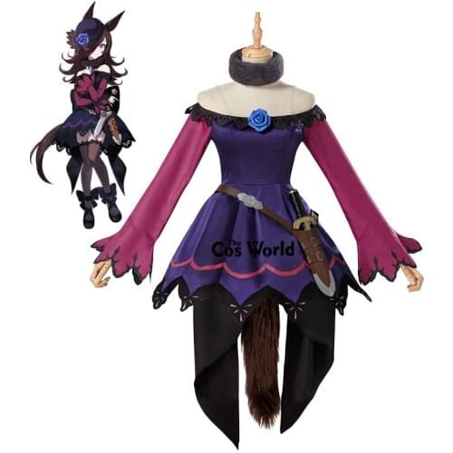 Umamusume Pretty Derby Rice Shower Dress Uniform Outfits Games Anime Cosplay Costumes