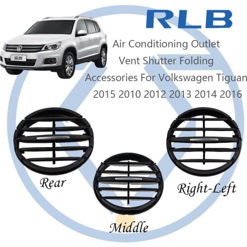 Air Conditioning Outlet Vent Shutter Folding Accessories For Volkswagen Tiguan 2010-2016