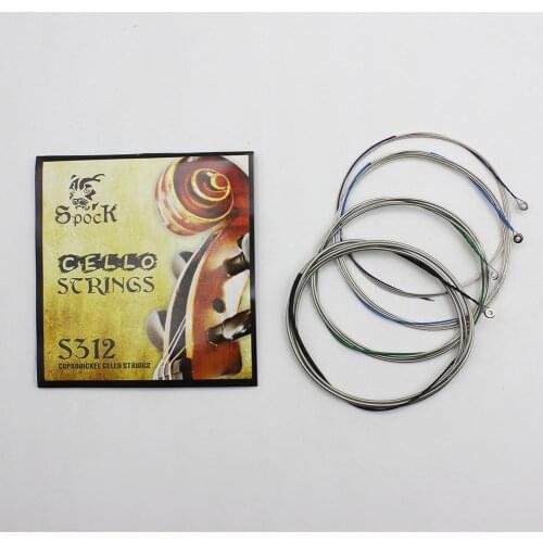 4pcs/set Cello Strings Aluminum Alloy General Strings Fits for 1/8-4/4 Violoncello