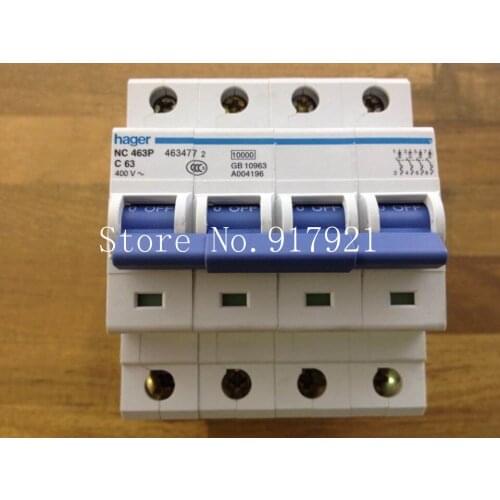 [ZOB] Hagrid NC463 miniature circuit breaker 4P63A to ensure genuine