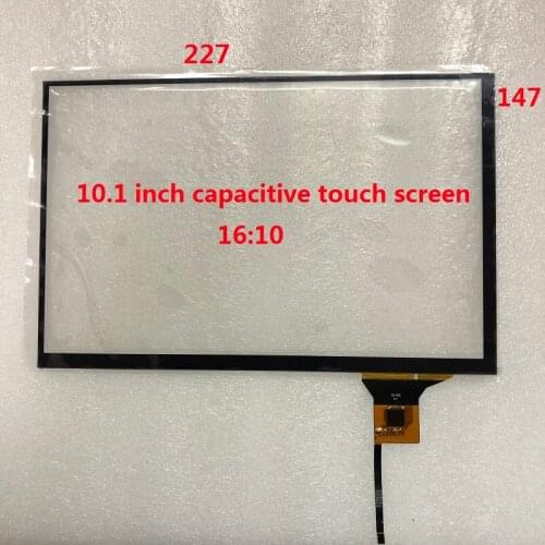 10.1 inch capacitive touch 16:10 support IIC I2C interface 10 point touch 6P cable for 1280*800 resolution LCD