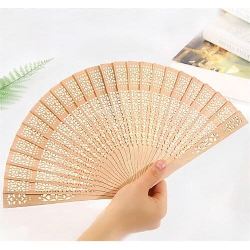 12 Pieces Of Personalized Wedding Sandalwood Hand Fan Wedding Gift Bridal Gift Folding Wooden Hand Fan Home Decoration Accessori
