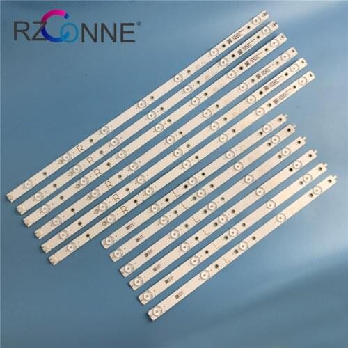 12pcs 1003mm LED Backlight strip 5+7 lamp for Philips 50"TV TT5005V V1_02 LB50092 V1_02 SVV500A88_6LED R+L type T290C4BY327H