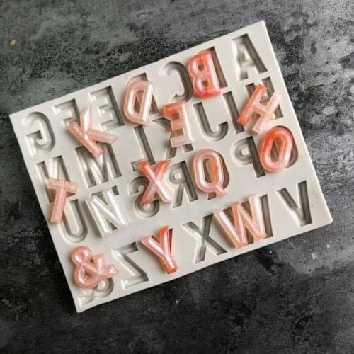 Alphanumeric Silicone Mold Decoration Tool Chocolate Mold Cake, Gumpaste Mold, Sugarcraft, Kitchen Utensils