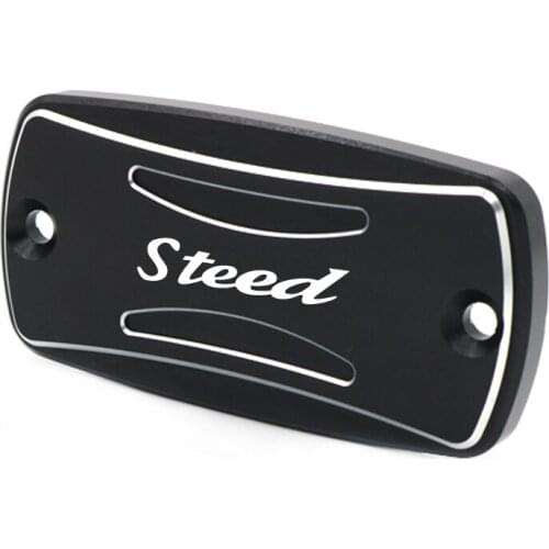 For HONDA STEED 400/600 STEED400 STEED600 1993-1998 Motorcycle Accessories Front Brake Clutch Fluid Reservoir Cover