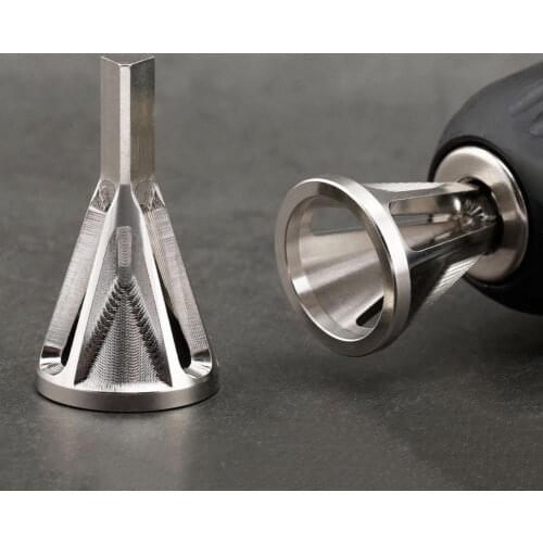 HLZS-New chamfering tool except stab chamfering screw head grinding angle trimmer bit tool