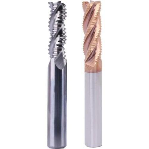 14mm 16mm 20mm 4 flutes HRC55 Roughing End Mills Milling cutters CNC roughing Tools Carbide router bits milling bits