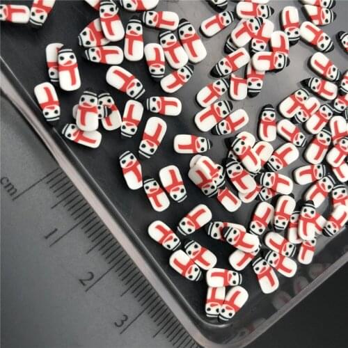 60g Snowman Polymerclay,Soft Clay Sprinkles For Kids Diy/Craft Diy Making/Nail Art/Scrapbook Decoration/Craft Filler