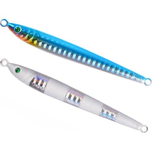 5pcs 2022 Metal Jigs Lures Baits Weight 7g-21g Trolling Hard Bait Bass Sea Fishing Lure Jig Tackle Trout Diving Jigging