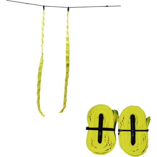 Yoga extender strap rope daisy chain for aerial yoga hammock swing anti-gravity yoga extend belts for yoga training Camping Rock