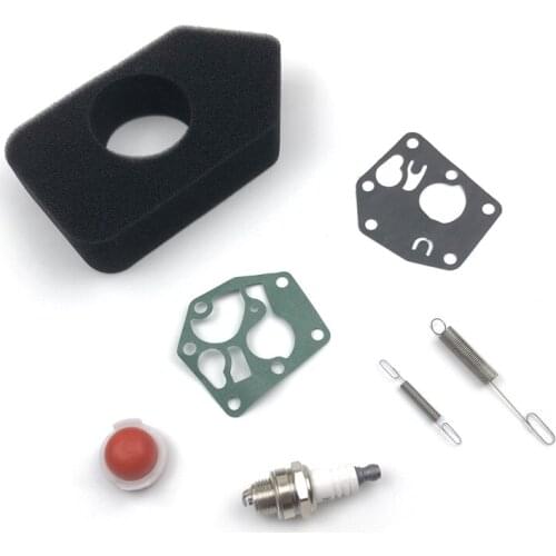 Spring Air Filter Gaskets Spark Plug For Briggs Stratton 691859 692211 Lawnmower Parts Power Equipment Accessories