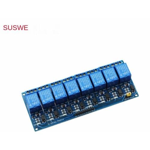 1 / 2 / 4 / 8 channels 5v12v2v low level trigger and 1 channel high level trigger single channel relay expansion board
