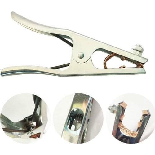 300A Welding Earth Ground Cable Clamp Length Electric Welding Argon Welding Clip Manual Earth Clip Welding machine accessories