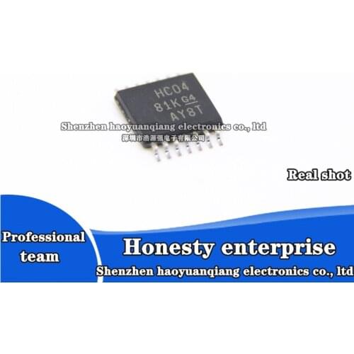 5PCS Genuine original HC04 SN74HC04PWR chip TSSOP-14 six-way inverter logic chip