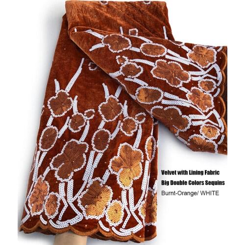 5 yards lovely African velvet lace fabric with Mesh Lining Nigerian Ghana sewing clothes Celebrants wear high quality