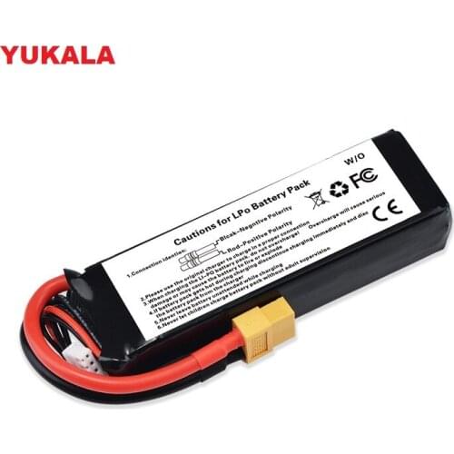 1-2PCS 11.1V 2200Mah Lipo Battery 3S XT60 Plug For 250 250-Z-26 RC Qudcopter Helicopter Drone