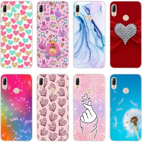 Lovely Heart Design Silicone TPU Paiting Back Cover Case For Lenovo K5 Pro / Vibe K5 / K5 Plus A6020a40 A6020a46 Phone Cases