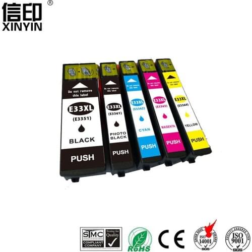 XColor T3351 T3361-4 33 33XL Ink Cartridge Compatible For Epson Expression Premium XP-530 XP-630 XP-635 XP-640 XP-830 XP-900 EU