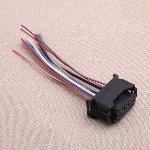 CITALL 12 Pin 61132359991 Headlight Plug Wiring Harness Pigtail Connector Fit For BMW F01 F02 E63 E64 E90