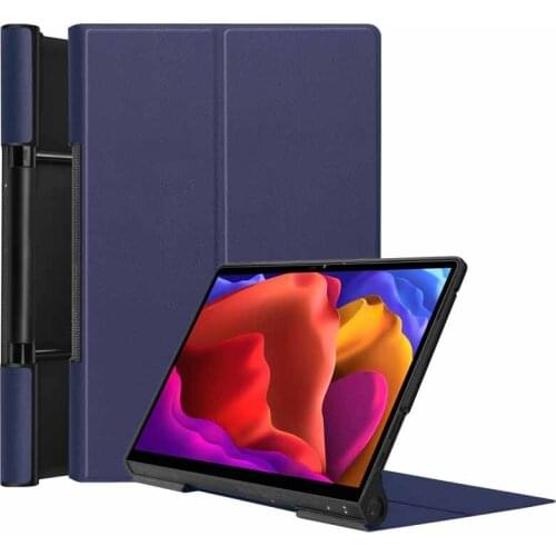 Business Flip PU Leather Case For Lenovo Yoga Pad Pro 13 inch YT-K606F K606 Slim Folding Stand Cover