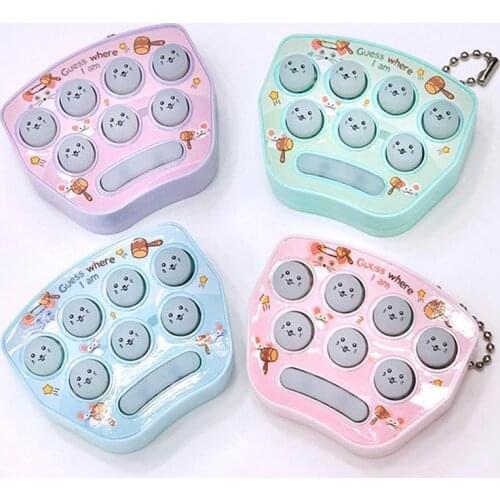 Children Puzzle Game Hit Gopher Kids Creative Interactive Mini Toys Memory Training Educational Console Machine Game U7Y8