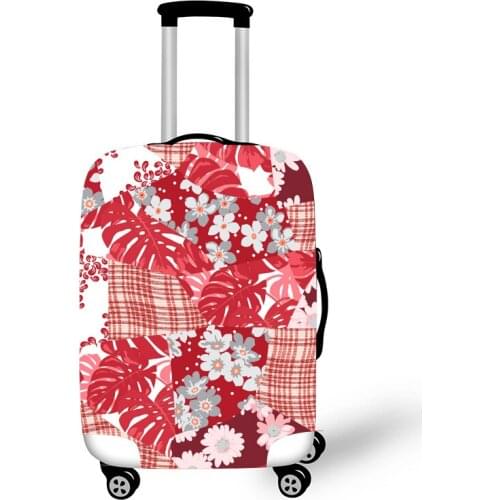 Elastic Luggage Protective Cover Case For Suitcase Protective Cover Trolley Cases Covers 3D Travel Accessories Lattice Pattern1