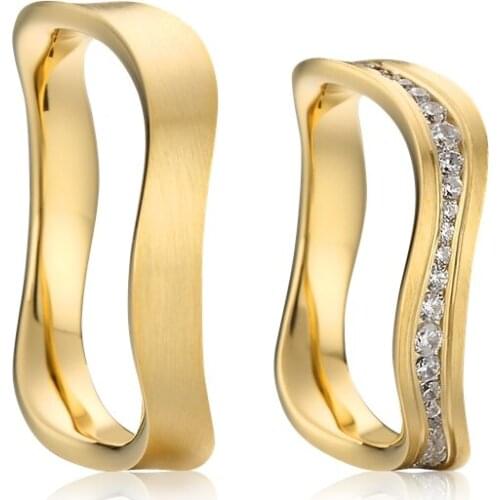 Custom Designer alliance wedding band couple rings costume jewelry OSPV1832 (35)