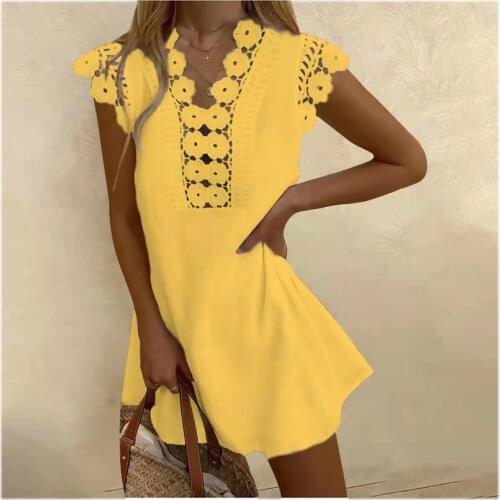 JUNGLiZY Casual Summer Dresses