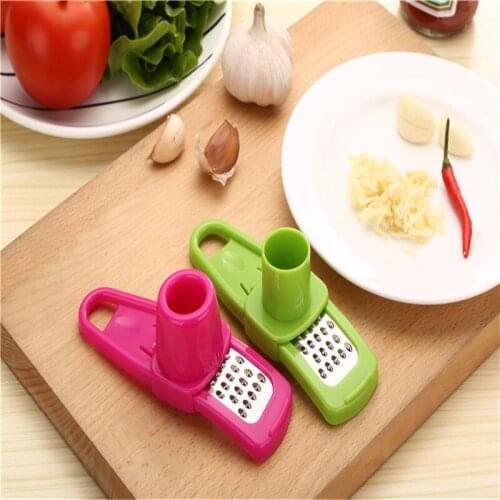 Candy Color Multi-functional Ginger Garlic Grinding Tool Grater Planer Slicer Cutter Cooking Tool Utensil Kitchen Accessories