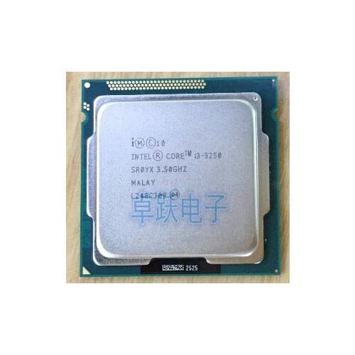 Intel Core i3-3250 i3 3250 Processor 3M /Cache, 3.50 GHzLGA1155 Desktop CPU I3-3250