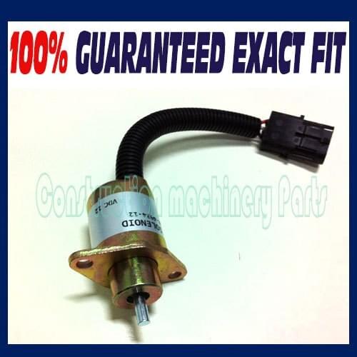 FUEL SHUTDOWN SOLENOID VALVE SHUTOFF STOP SOLENOID FOR PERKINS 2848A275 2848A279