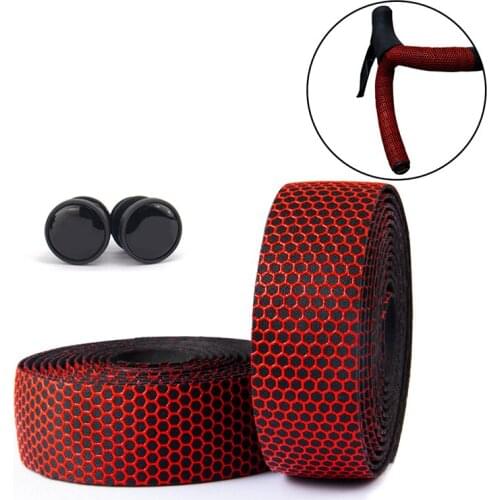 Bicycle Honeycomb Tape Road Bike Wear-resistant Non-slip Tape Riding Accessories Mountain Bike Non-slip Handlebar Tape