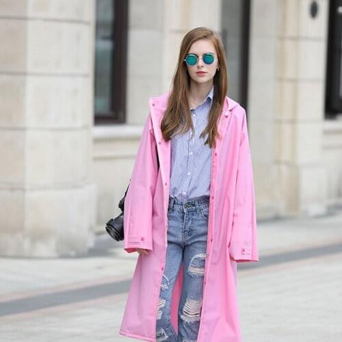 Outdoor women men EVA raincoat sports riding hiking big hat light weight couple lady rainwear gear plastic transparen poncho