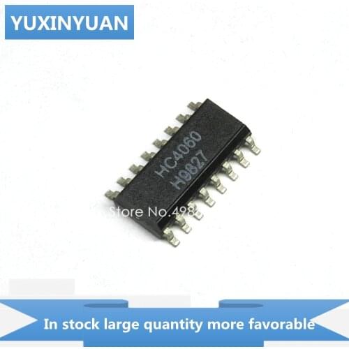YUXINYUAN 10PCS/LOT 74HC4060 HC4060 74HC SOP16 in stock in stock