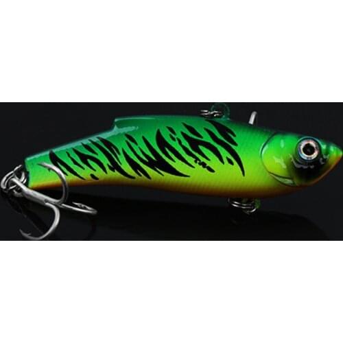 1pcs Rattling and Vib for Winter Laser Coating Minnow Fishing Lure 7cm 18g Winter Fishing Tackle Wobbler Artificial Bait