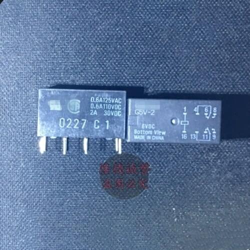 2PCS G5V-2-6VDC G5V-2-6 G5V-2 Brand new and original chip IC
