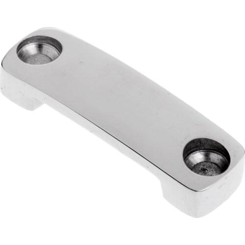 316 Stainless Steel Boat Yacht Chrome Plated Tie Down Eye Strap 48 x 14 mm